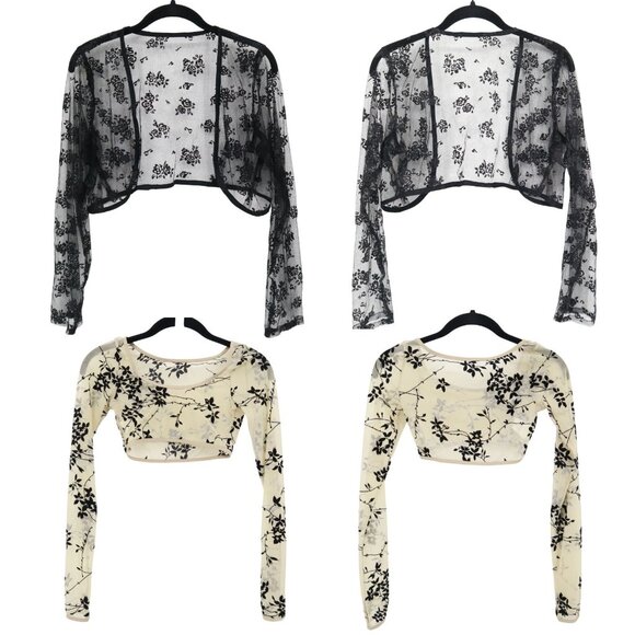 Fairy Grunge Tops Bundle Womens S Multi Balletcore Feminine Romantic Boho Witchy - Picture 1 of 16